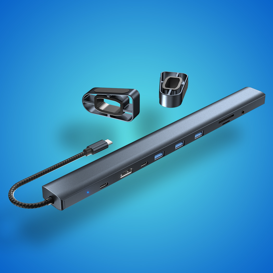 Ethos 10-in-1 USB-C Expansion Adapter - Gallery 13