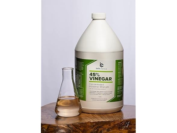 45% Pure Vinegar - Concentrated Industrial Grade 2-Gal