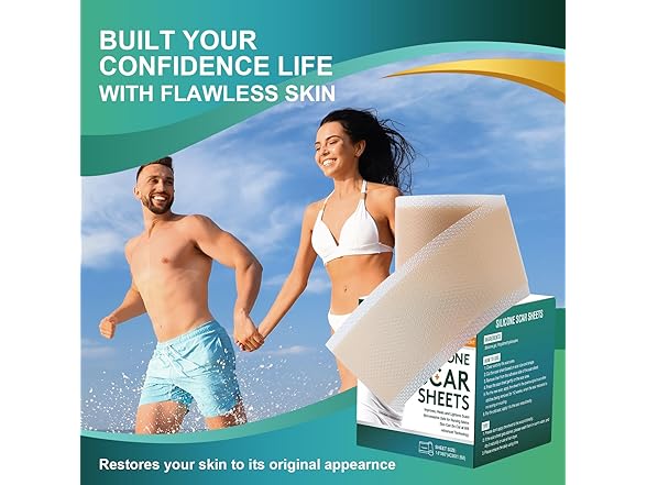 Gowgaw Medical Grade Silicone Scar Sheets