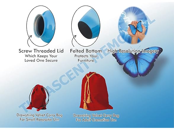 THE ASCENT MEMORIAL Urn