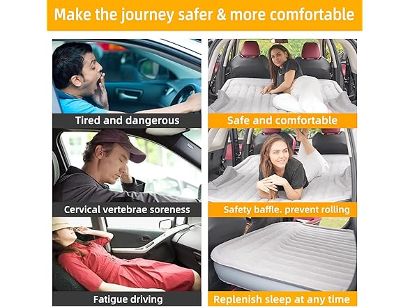 Camping Air Mattress with Pump