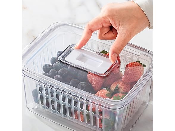 SIMPLEMADE Refrigerator Organizer 2Pk