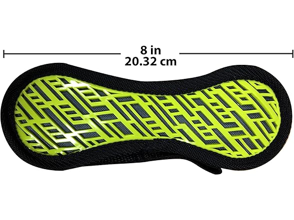 Nerf Dog Force Grip Barbell Dog Toy