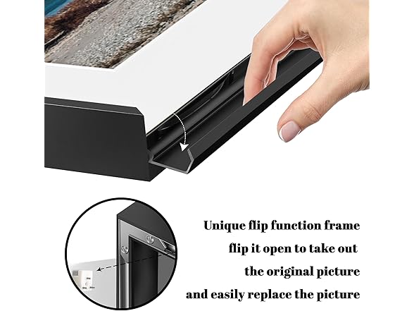 16x20 Black Metal Picture Frame