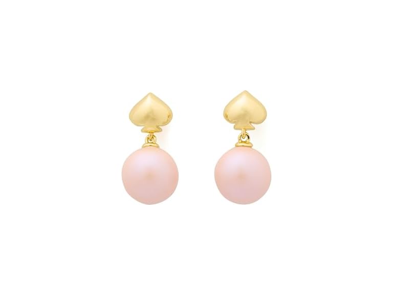 Kate Spade Pearlie Drop Earrings, Pink