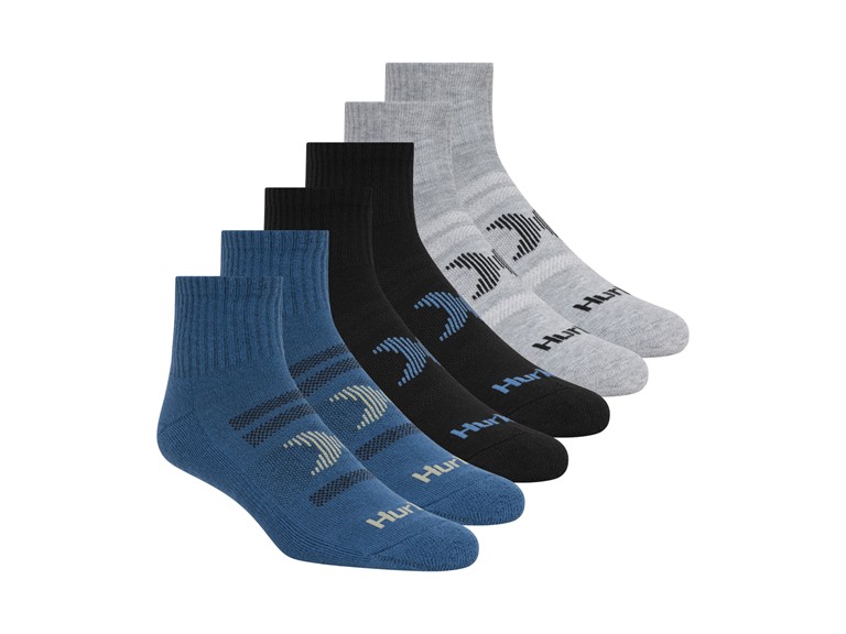 Hurley Men's 12-Pairs Quarter Crew Socks - Gallery 19