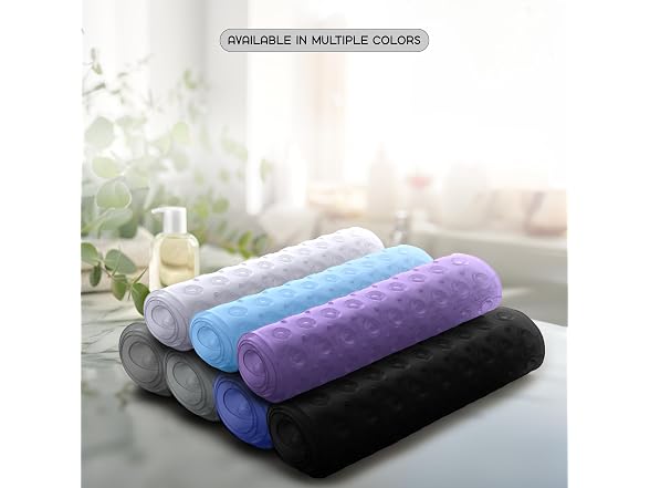 LUX D?cor Non-Slip Bathtub Mat, Extra Large 4