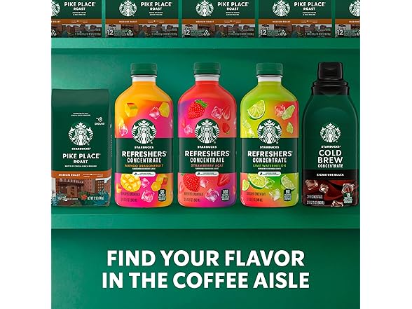 Starbucks Refreshers Concentrate Strawberry Acai