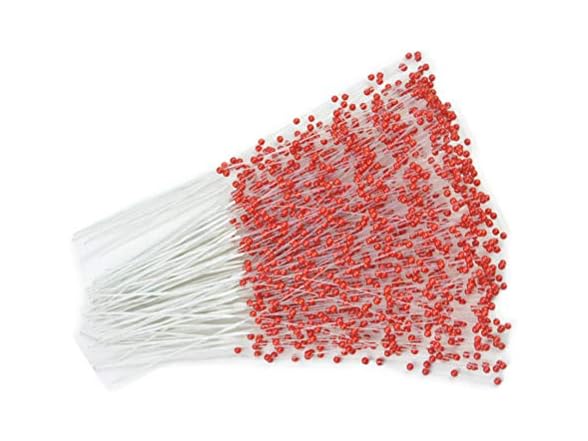canjoyn 100 Stems Pearl Sticks Beading on