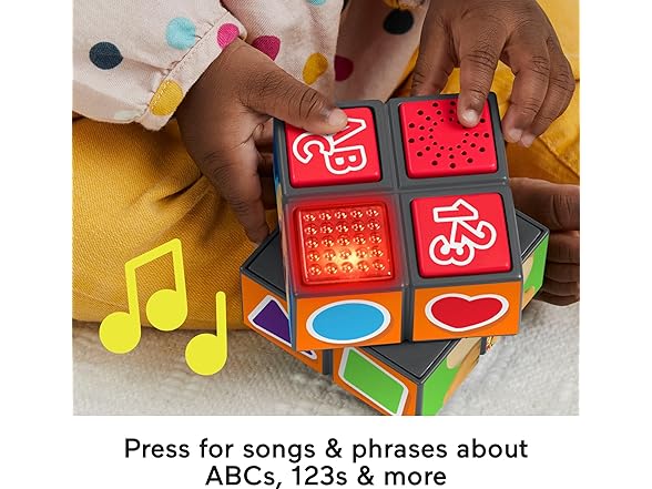 Fisher-Price Baby Learning Toy Activity Cube