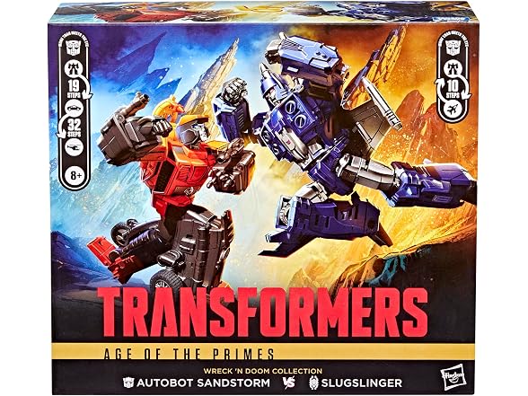 Transformers Age of the Primes Wreck 'n Doom 2PK