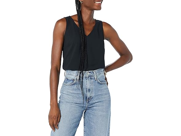 Amazon Essentials Women Regular-Fit V Neck Top