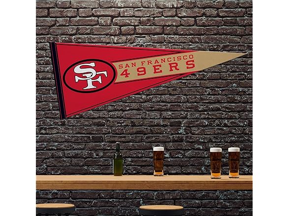 San Francisco 49ers Wall Pennant