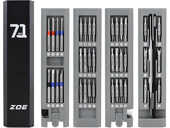 ZOE ZOE Precision screwdriver set,71 in 1 s