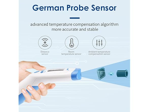Berrcom 2Pk Infrared Forehead Thermometer