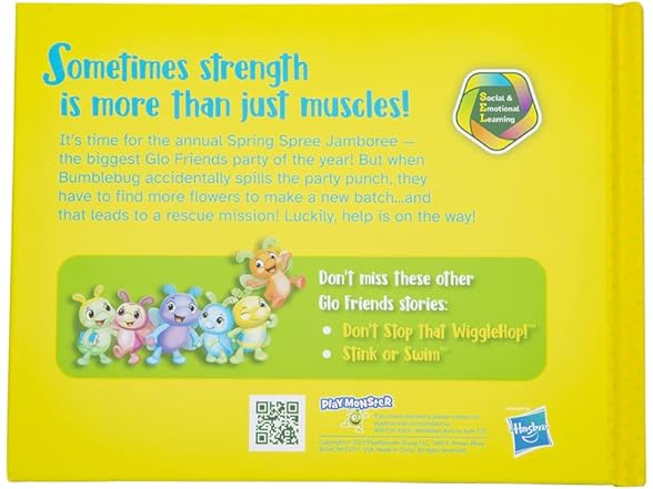 GloFriends Strong All Along! Book w/ Toy