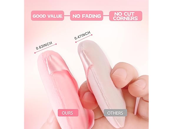 8 Pieces Triangle Powder Puff Face