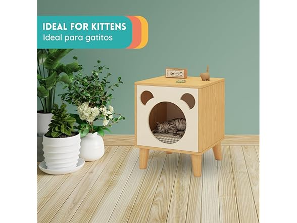 POLIPETS Side Table and House for Pets
