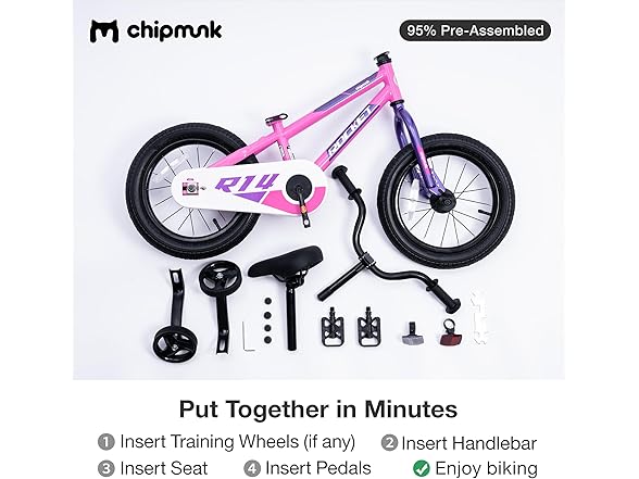 Chipmunk Kids 14 Inch Bicycle