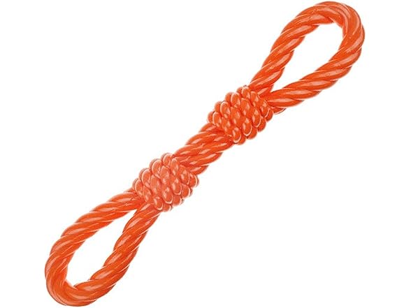 Infinity TPR Double Fist Tug Orange