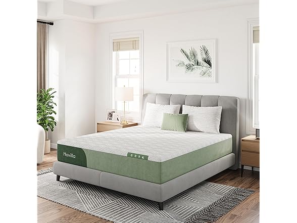Novilla 12" Queen Memory Foam Mattress