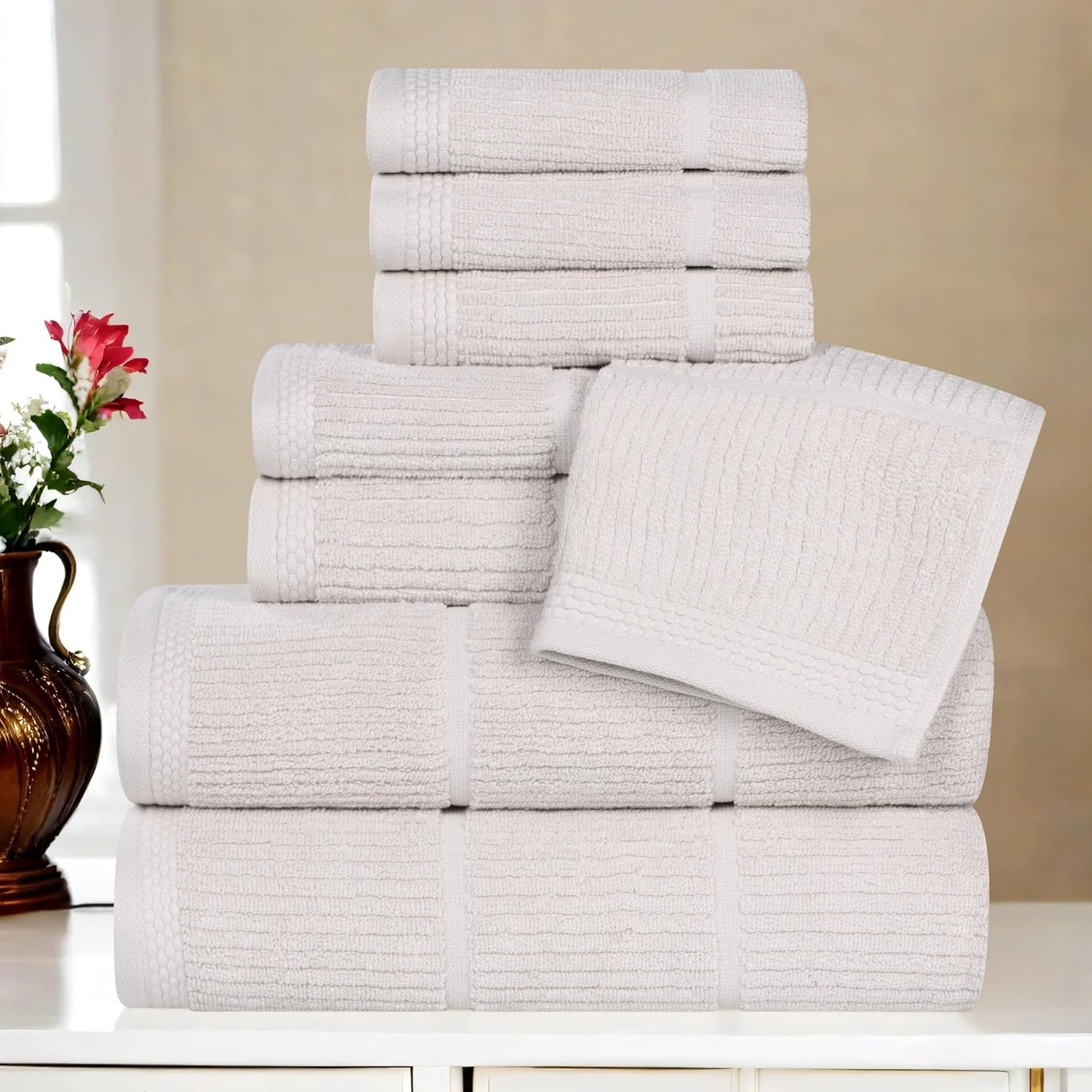 Superior Ultra Soft Quick Dry Cotton Blend Towel Set - Your Choice - Gallery 41