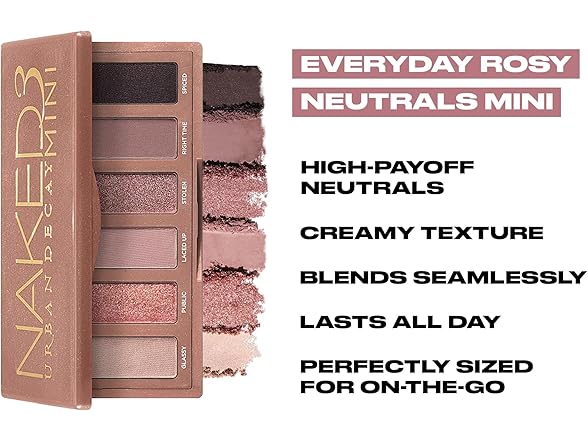 URBAN DECAY Naked 3 Mini Eyeshadow Palette
