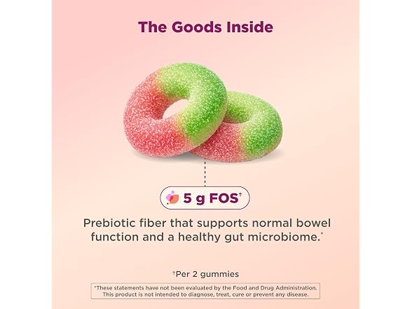 OLLY | Fiber Gummy Rings 50 Count