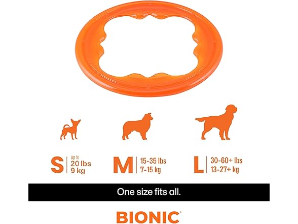 BIONIC Toss-N-Tug Turbo Dog Toy
