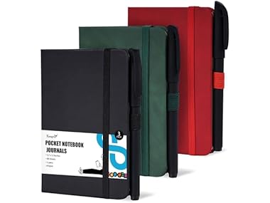 $11.99, Was $17.99, 33% Off! 6 PCS Pocket Notebook Journals dealfomo