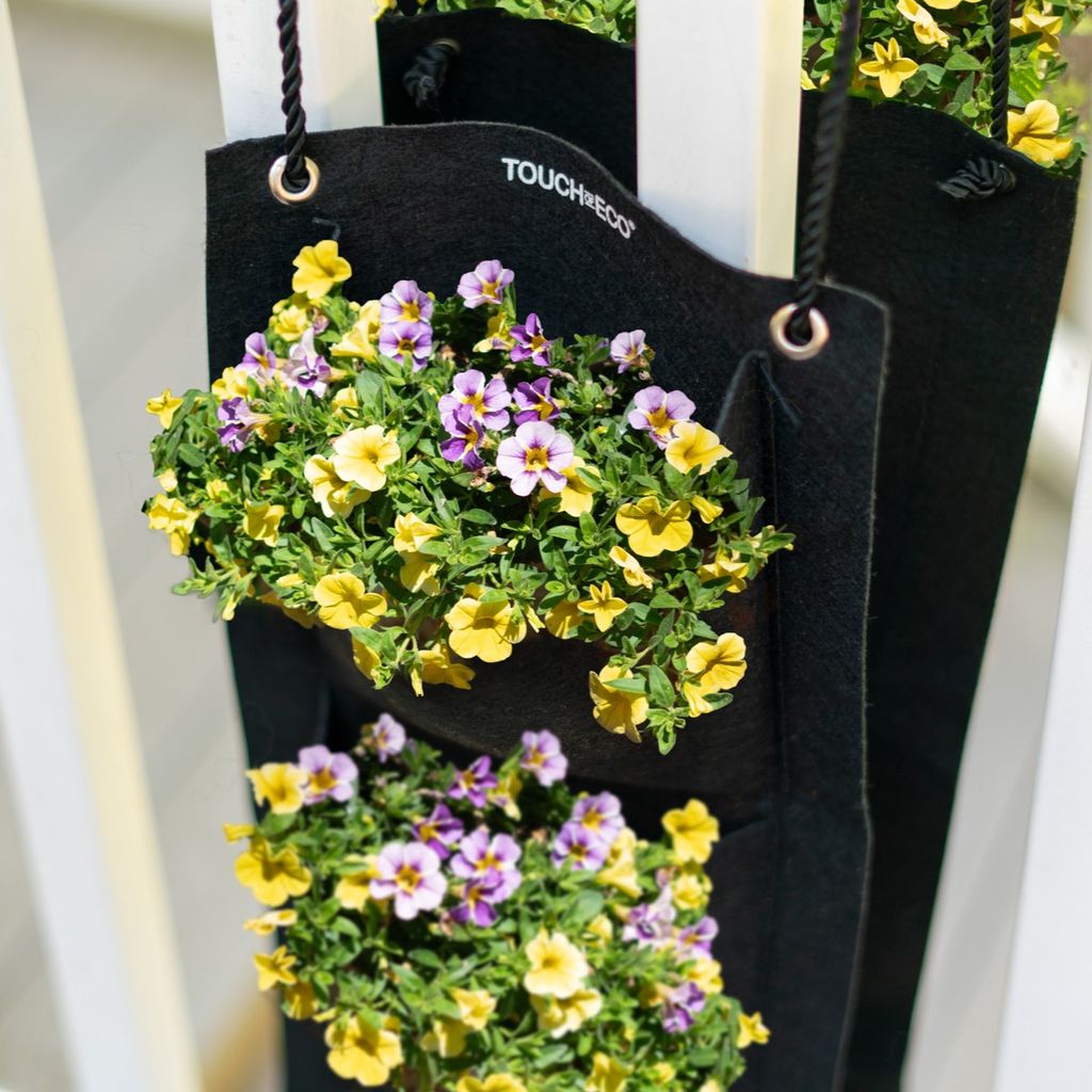 3 Pocket Hanging Planter Bag- 4 Pk - Gallery 6