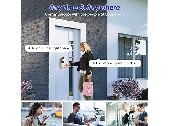 1080p Wireless Video Doorbell Camera