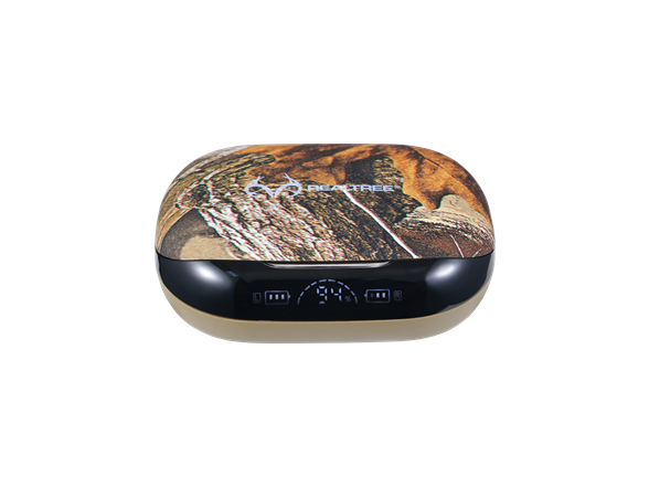 Realtree OWS Earbuds w/Display Charging Case