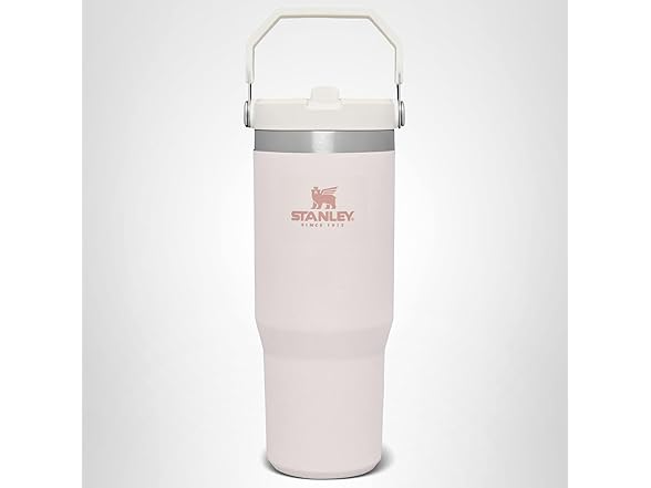 STANLEY IceFlow Flip Straw Tumbler 30oz, Rose Quartz