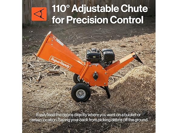 SuperHandy Chipper Shredder Mulcher