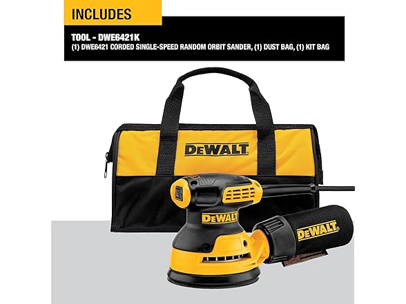 DEWALT DWE6421 Random Orbit Sander