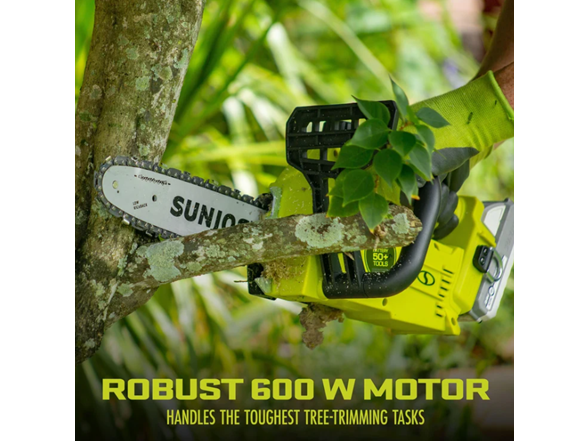 Sun Joe 10-Inch Cordless Chain Saw