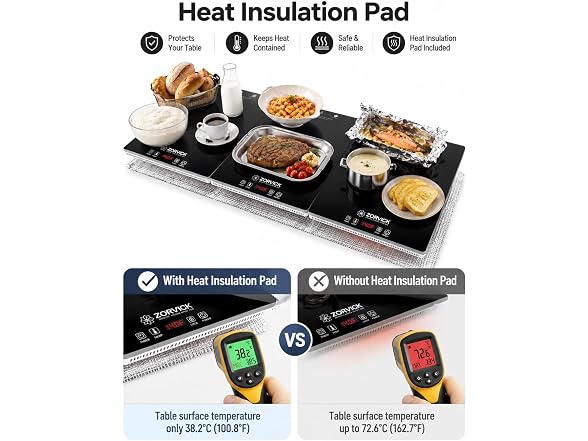 ZORVICK Warming Mat - Black