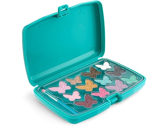 Caboodles Women's Care Pack, Teal with Eye Shadow