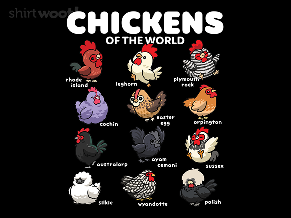 Chickens Of The World