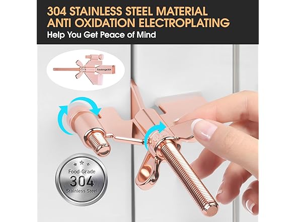 Fosdonge Heavy-Duty Portable Door Lock