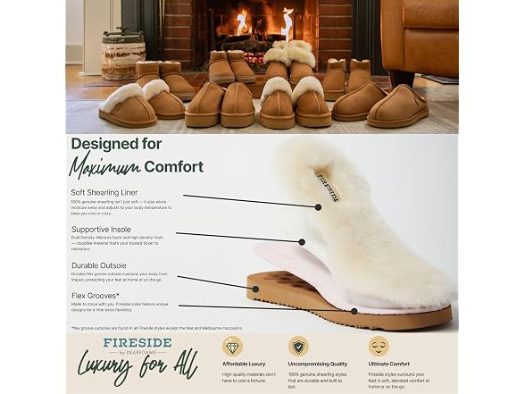 Dearfoams Womens Bayswater Platform Shearling Bootie - Gallery 5