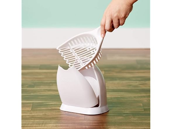 Petmate Scoop N' Hide Cat Litter Scoop with Holder