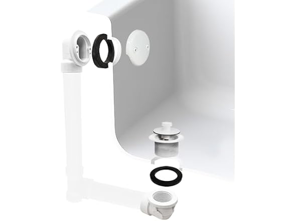 Westbrass A572-50 1-1/2" Sch. 40 PVC Pull & Drain Pack