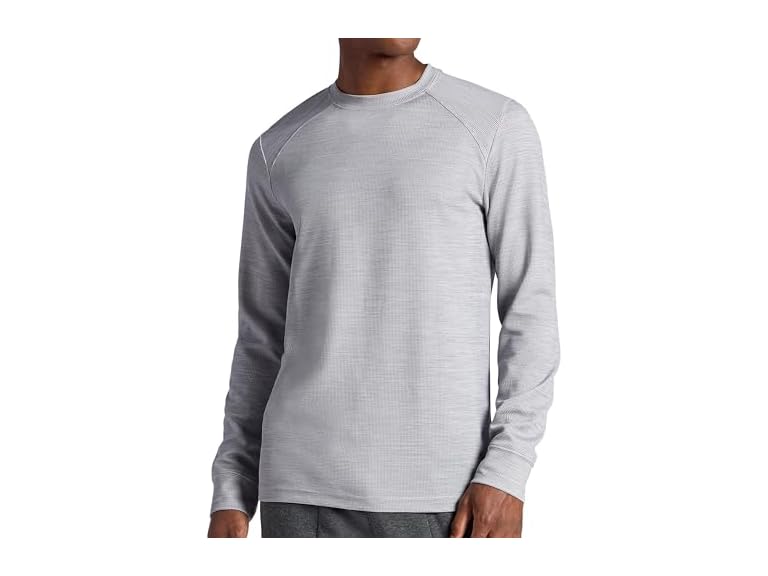 Gaiam Men Cozy Long Sleeve Crewneck Top - Gallery 9