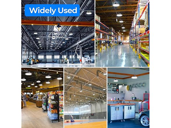 CINOTON UFO LED High Bay Light, 160W/120W/80W Switchable