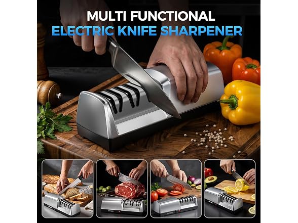 Krcqap 3-Stage Electric Sharpener