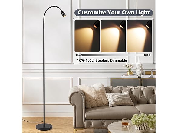 AUZONIMICS Reading Floor Lamp