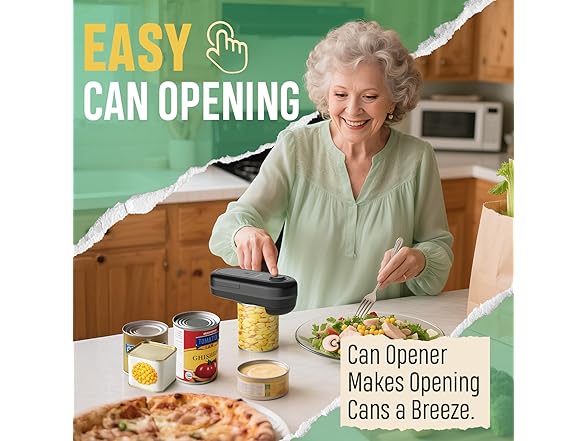 One Touch Electric Can Opener