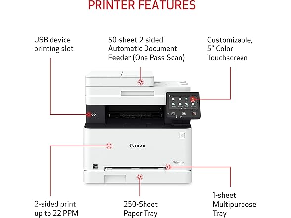 Canon imageCLASS MF656Cdw Color Laser Printer